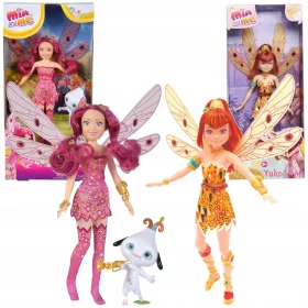    FATA MIA AND ME BAMBOLA YUKO E MIA CON ALI MOBILI MIA AND ME 23 CM