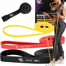  SET DI 3 GUIDE RESISTENZA BANDA DI POTENZA 2-23kg Be4S