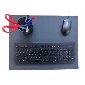    Tappetino protettivo per tavolo, scrivania, cassettiera, piano 2,6 mm 150x90 cm NERO
