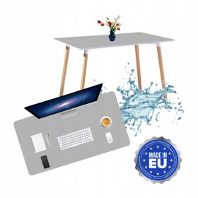    Tappetino protettivo per tavolo, scrivania, cassettiera, piano 2,6 mm 160x90 cm GRIGIO