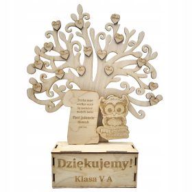    ALBERO DELLA STATUETTA REGALO GRAZIE FESTA DELL'INSEGNANTE DI FINE ANNO