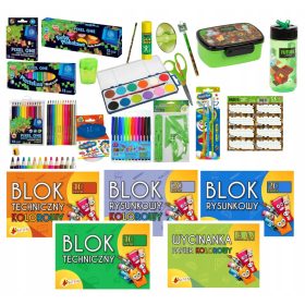  PIXELE Set artistico corredino scolastico XXL