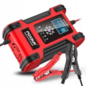    RADDRIZZATORE AUTOMATICO 12A CON FUNZIONE RIPARAZIONE 12V 24V