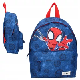    Zaino asilo monoscomparto Spiderman Rajskihouse ragazzi, ragazze, unisex Sfumature di blu, Multicolor