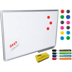 Lavagna magnetica bianca cancellabile a secco 90x60