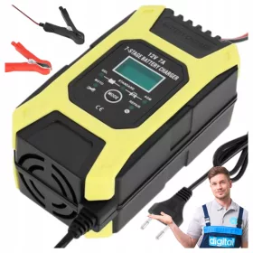    AZO CHARGER RECTIFIER BC-7 12V 7A 7 stadi di carica WET AGM GEL
