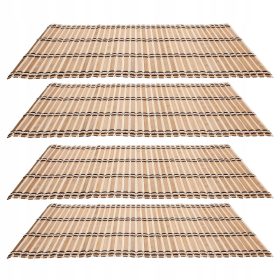  TOVAGLIETTE IN BAMBÙ DECORATIVE PER SALA DA PRANZO