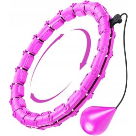    Hula hoop dimagrante intelligente con un hula hoop dimagrante e pesante