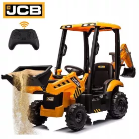    Caricatore JCB per escavatore TRAKTOR 4in1 per batteria da bambino 12V10Ah 90 WAT