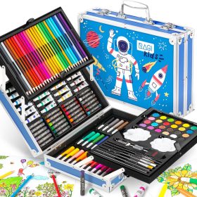    Set artistico, valigia con astronauta, 145 elementi RAGI - BLU