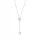  CATENA D'ARGENTO pr. Cravatta in Argento 925 con Cuore, Grandi Zirconi Cubici