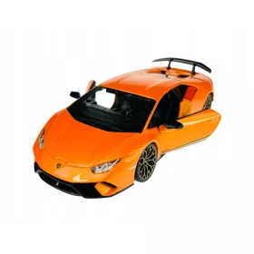    BBURAGO LAMBORGHINI HURACAN PERFORMANTE ARANCIONE 1:24 NUOVO MODELLO IN METALLO