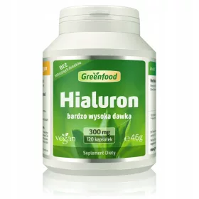   Acido Ialuronico 300 mg - Capsule Naturali ad Alta Dose, Vegane e Senza GMO
