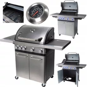  Grill a gas SILVER STAR 500 bruciatori 4+1 12,8 kW SILVER