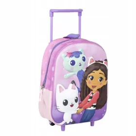    Valigia per bambini Cat House Gabi Cerda 8 l Sfumature di rosa