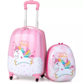    Valigia per bambini con zaino, passeggino, bagaglio per bambini su ruote