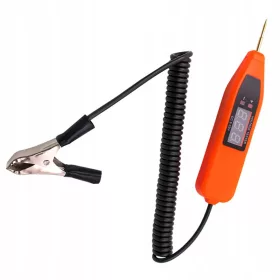   Tester per circuiti automobilistici, display digitale, diagnostica per auto, arancione