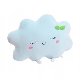  CUSCINO MASCOTTE, PELUCHE, DOLCE NUVOLA BLU, 50 cm
