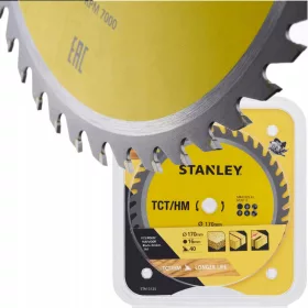    Sega circolare per legno al carburo di tungsteno tct/hm 170 MM Stanley