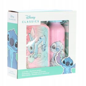    Borraccia e set pranzo per bambini Euroswan Lilo e Stitch da 500 ml
