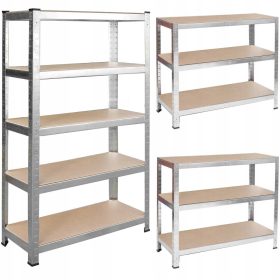    Scaffale da magazzino in metallo Humberg 180 x 90 x 40 cm max 265 kg per ripiano