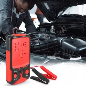    Tester elettronico per relè automobilistici Tester per batteria per auto 12V Rosso