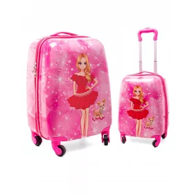    Valigia per bambini RGL 30 l bianco, nero, Sfumature di blu, Sfumature di verde, Multicolor