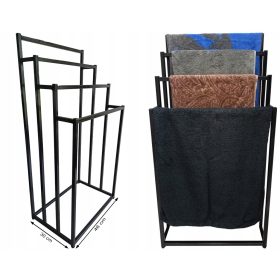    PORTA ASCIUGAMANI in massello - mobile COMPOSTO - porta asciugatrice - Re4r