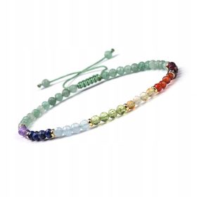    Bracciale Avventurina Granato Corniola Peridoto Citrino Acquamarina Ametista Lapis