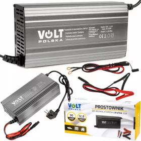    RADDRIZZATORE CARICABATTERIA PER BATTERIA AL LITIO LIFEPO4 12V 30A 12,8V 14,6V
