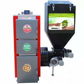    CALDAIA 19KW FORNO A PELLET TECHNIX PELL LUX SV300 ZUM LIST P ALIMENTATORE