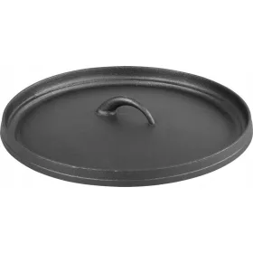    Coperchio tondo in ghisa Biol per pentola con manico 23cm nero