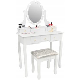    Toeletta Funfit, bianco opaco, 80 x 137 x 40 cm + Adesivo per libri, fumetti, Mobilek Store