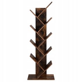    Scaffale in truciolare Songmics 50 x 25 cm, sfumature di marrone