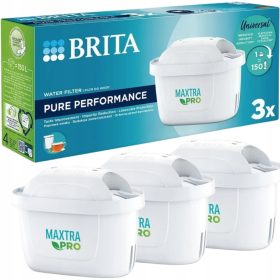    3 inserti filtranti Brita Maxtra PRO Pure Performance, filtro per caraffa Brita