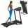  Tapis roulant elettrico da casa per allenamento, pieghevole, nastro inclinato, LCD Rebel