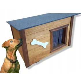    Cuccia per cani Chisel&Wood, dimensioni legno. esterno 52 cm x 67 cm x 45 cm