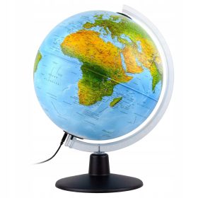    GAJA SMART mappamondo fisico/politico illuminato, sfera da 25 cm Nova Rico