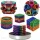  Sfere magnetiche NEOCUBE 5mm ARCOBALENO COLORATO 216pz Confezionate in 2 SCATOLE