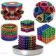  Sfere magnetiche NEOCUBE 5mm ARCOBALENO COLORATO 216pz Confezionate in 2 SCATOLE