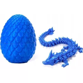    Drago stampato in 3D, misteriosa sorpresa di giocattolo agitato di uovo di drago di cristallo