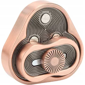    Cursore Fidget triangolare in metallo, portatile, resistente alla corrosione, cursore