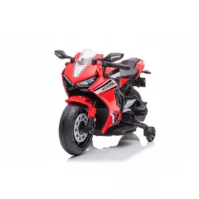    Motocicletta per bambini Honda elettrica a LED rossa a batteria