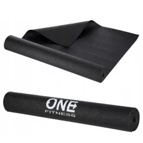  Un tappetino per esercizi Fitness 173,5 cm x 61 cm nero