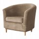  RIVESTIMENTO PER POLTRONA BAR CLUB, velluto, beige, cappuccino