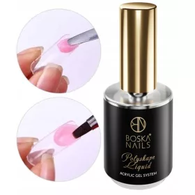   BOSKA NAILS POLYSHAPE LIQUIDO GEL ACRILICO FLUIDO MODELLANTE 15 ml
