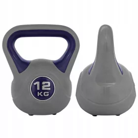  KETTLEBELL 12 KG PESO CON MANubri PER ESERCIZI SPORTVIDA
