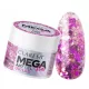  CLARESA MEGA STAR GEL GEL GLITTER PER DECORARE ROSE ROSA PIXEL 10 g
