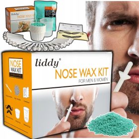    KIT DEPILAZIONE NASO ORECCHIE UOMO donna CERA in bastoncini coppe BAFFI