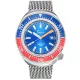  Orologio da uomo SQUALE 2002 Blu-Rosso 2002.SS.BLR.BL.ME22